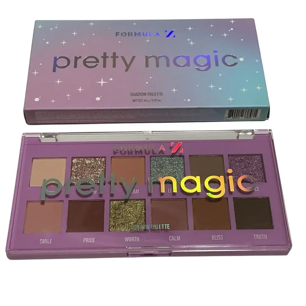 Formula Z Pretty Magic Eyeshadow Palette Iridescent Shimmer Matte Mix New in Box